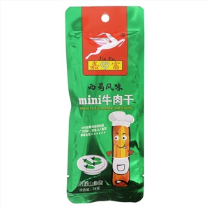 嘉富西蜀风味川派山椒味mini牛肉干（川派山椒味）