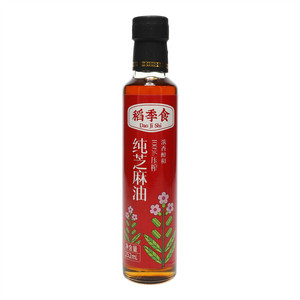 稻季食石磨芝麻香油252ml