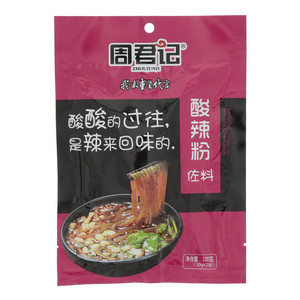 周君记酸辣粉佐料