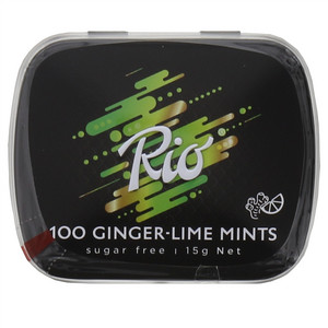 Rio 瑞欧 激爽姜柠味劲酷无糖薄荷糖（坚实型压片糖果）