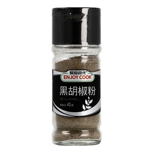 玻璃瓶装黑胡椒粉