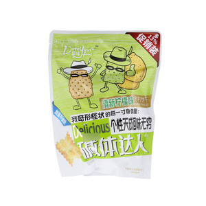 鼎缘碱体达人(清新柠檬味苏打饼干)