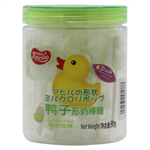 富美多哈密瓜味鸭子形奶棒糖