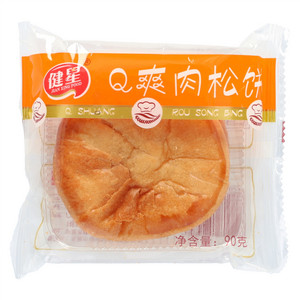 健星Q爽肉松饼	