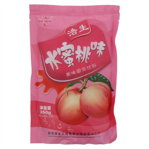 浩生水蜜桃味果味固体饮料