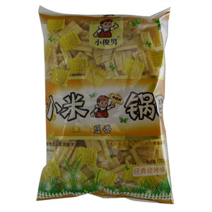 小俊男无小米豆香锅巴（油炸型膨化食品）