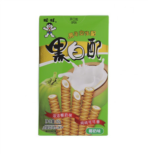 旺旺黑白配_椰奶味