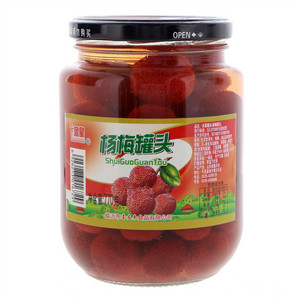 鲁星水果罐头（杨梅罐头）