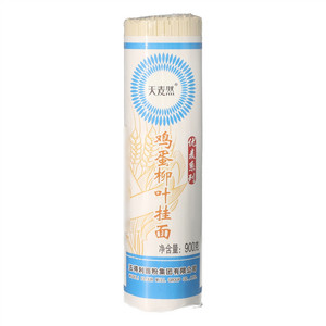 天麦然优麦系列鸡蛋柳叶挂面（花色挂面）