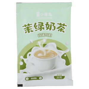 蓬莱阁小蓬蓬茉绿奶茶