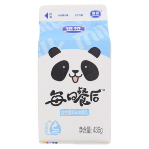银桥每日餐后全脂风味益生菌发酵乳