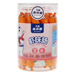 乐渔米小果虾味肠