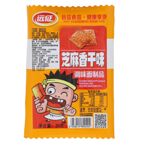 远征芝麻香干味调味面制品