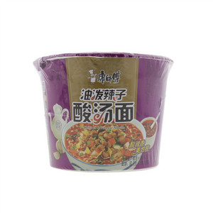 康师傅油泼辣子酸汤