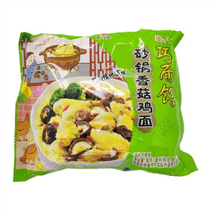 统一巧面馆砂锅香菇鸡面