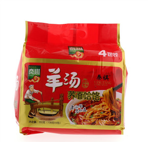 秦祺羊汤荞面饸饹552克（138克×4包）