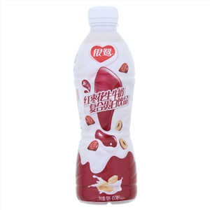 红枣花生牛奶饮品
