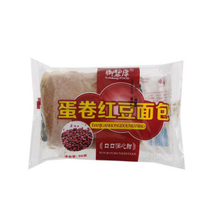 蛋卷红豆面包