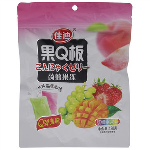 佳迪果Q板蒟蒻果冻