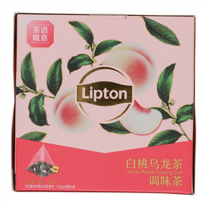 立顿白桃乌龙调味茶S10 24X10X2.8G