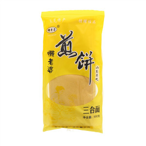 懒老婆三合面煎饼