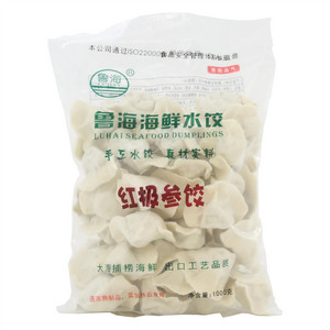 鲁海速冻红极参水饺（熟制品）