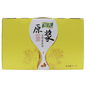 龙大原浆压榨花生油