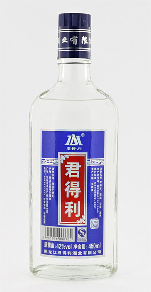 蓝标大扁瓶