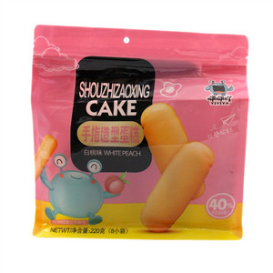 咿咿吖白桃味蛋糕