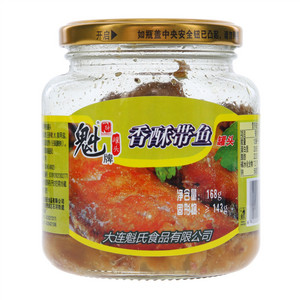 魁牌酥炸带鱼罐头