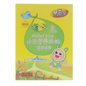 慧因宝蔬果多维小米营养米粉