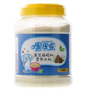 嘿嘿乐黑芝麻核桃营养米粉