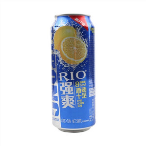 RIO强爽柠檬伏特加风味鸡尾酒（预调酒）