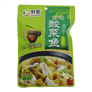 轩宏老坛酸辣鱼调料