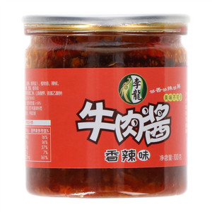 李龙牌香辣味牛肉酱