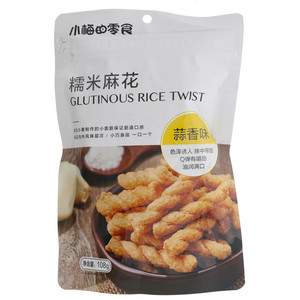 Aiyomi小梅的零食蒜香味糯米麻花