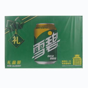 雪碧清爽柠檬味礼盒装