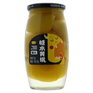 徜徉糖水黄桃罐头