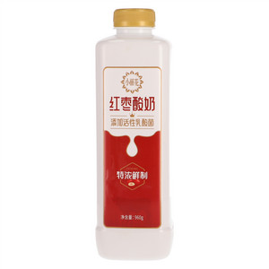 小丽花红枣酸奶