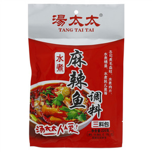 汤太太水煮麻辣鱼调料