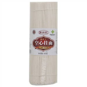 佳州红空心手工挂面