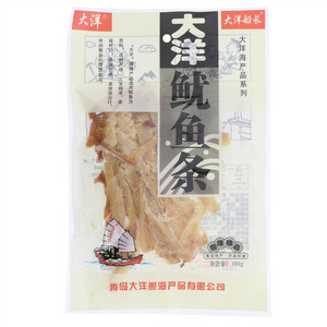 大洋鱿鱼条100g