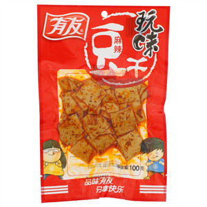 有友玩味麻辣豆干