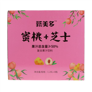 甄美多蜜桃芝士复合果汁饮料