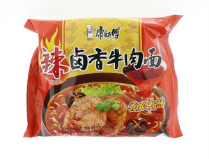 康师傅辣卤香牛肉面袋装