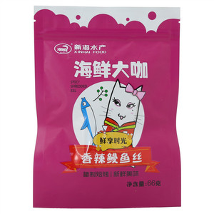 新海水产海鲜大咖香辣鳗鱼丝