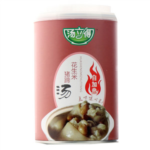 汤立得花生米猪蹄汤