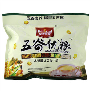 木糖醇五谷优粮-红豆加牛奶