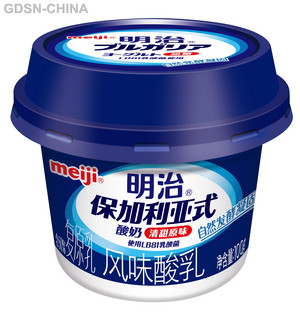 明治保加利亚式酸奶清甜原味100克