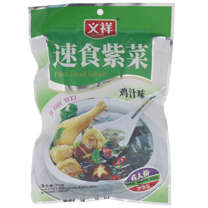 义祥鸡汁味速食紫菜